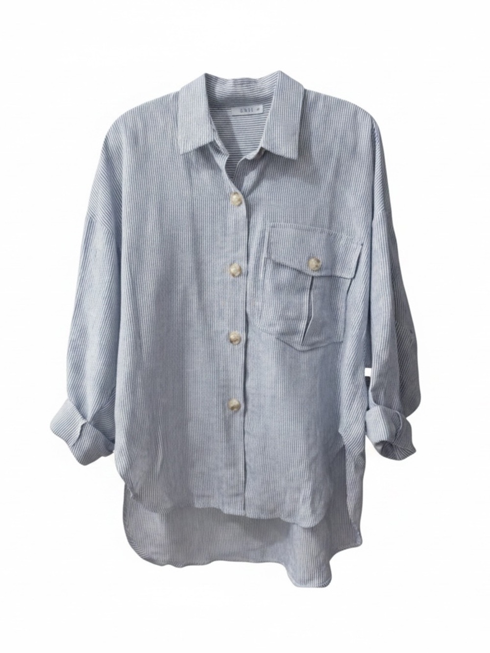 NATI Oversized Button Down Shirt
